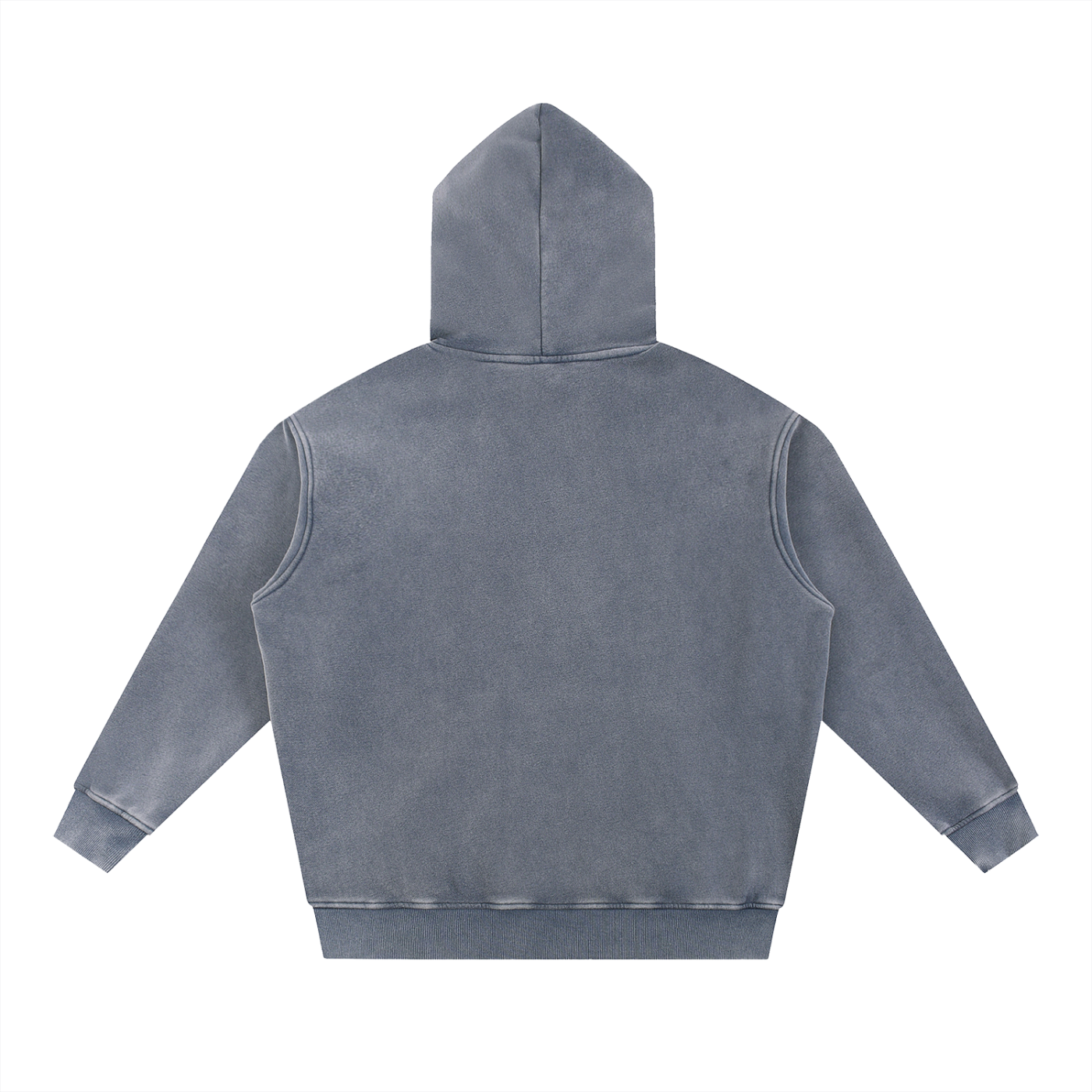 DeLuX Snow Wash Fleece Oversize Hoodie