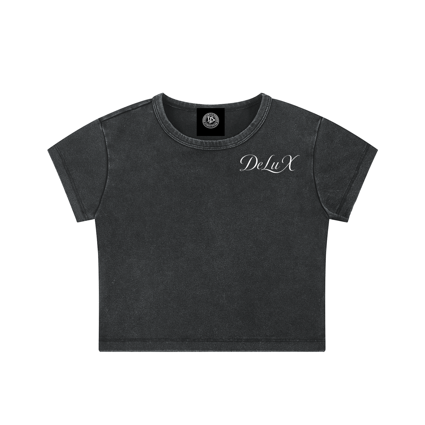 Snow Washed Crop Top