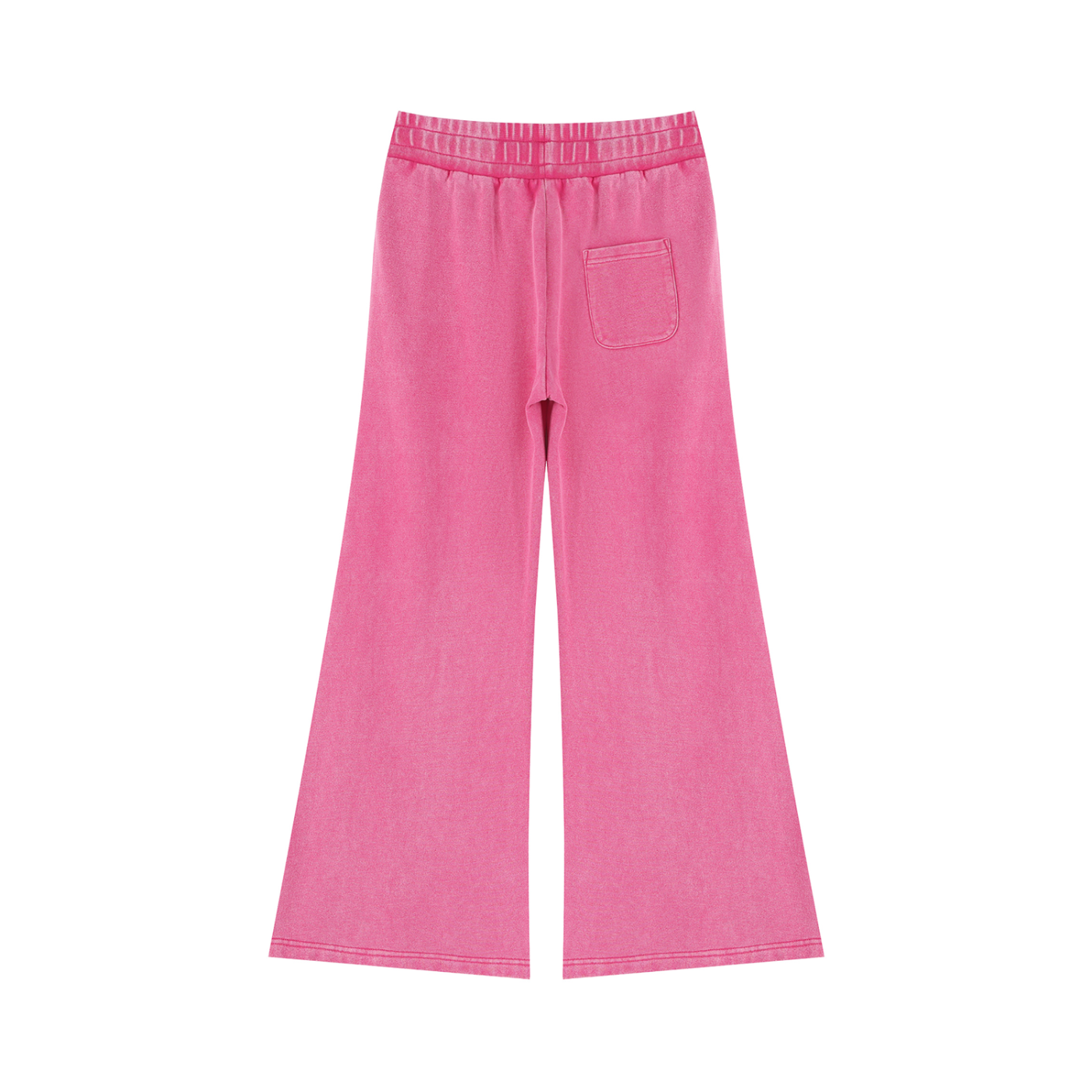 DeLuX Women’s Mineral Wash Flared Leg Sweatpants