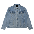 Unisex Vintage Wash Denim Jacket