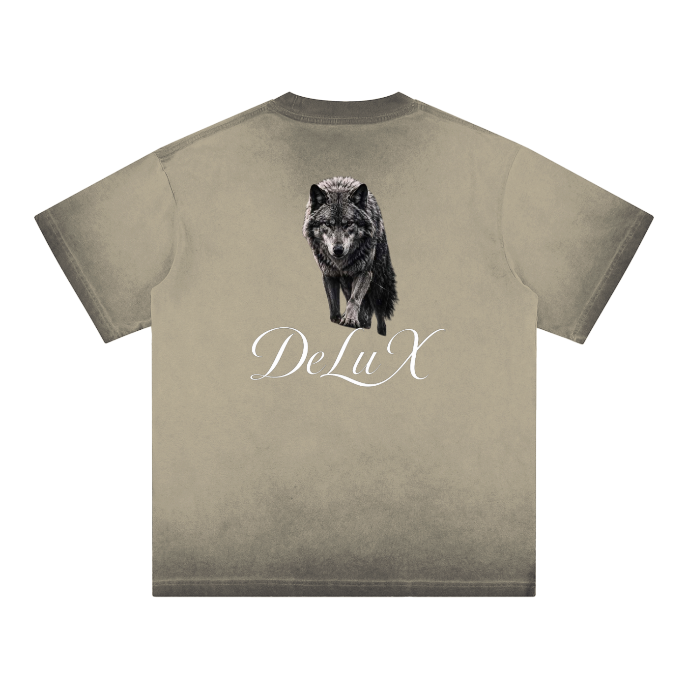 Reverse Dyed Loose Cotton T-Shirt