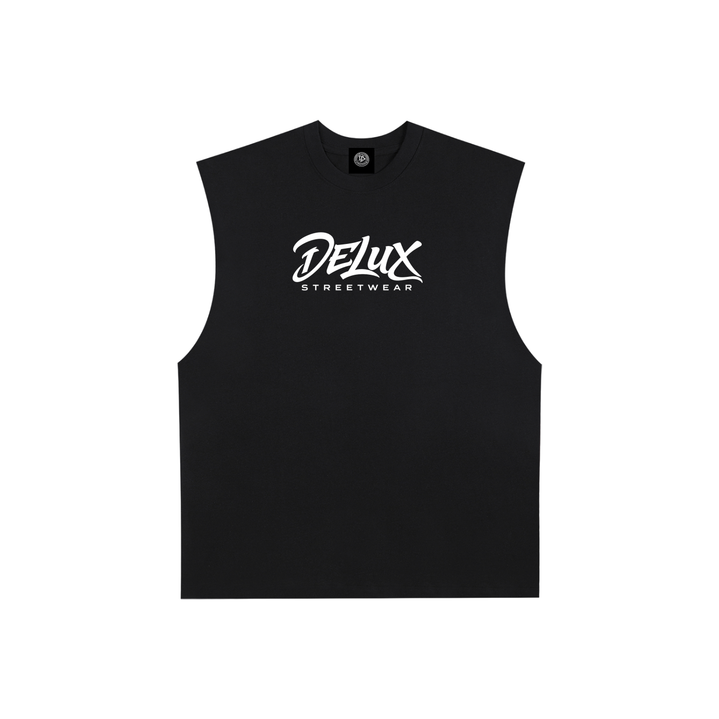 DeLuX Raw Edge Cotton Tank Top