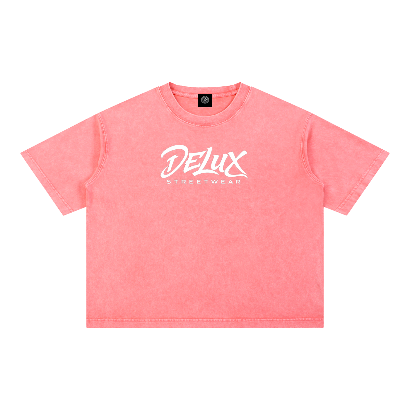 DeLuX Mineral Wash Boxy Cotton T-Shirt