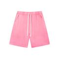 DeLuX Men’s Vintage Wash Drawstring Shorts