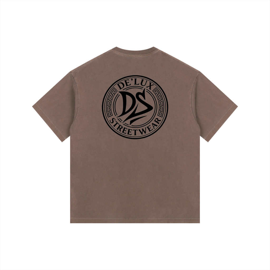 KING II Vintage Washed Oversized Cotton T-Shirt