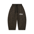 DeLuX Leopard Barrel Leg Sweatpants