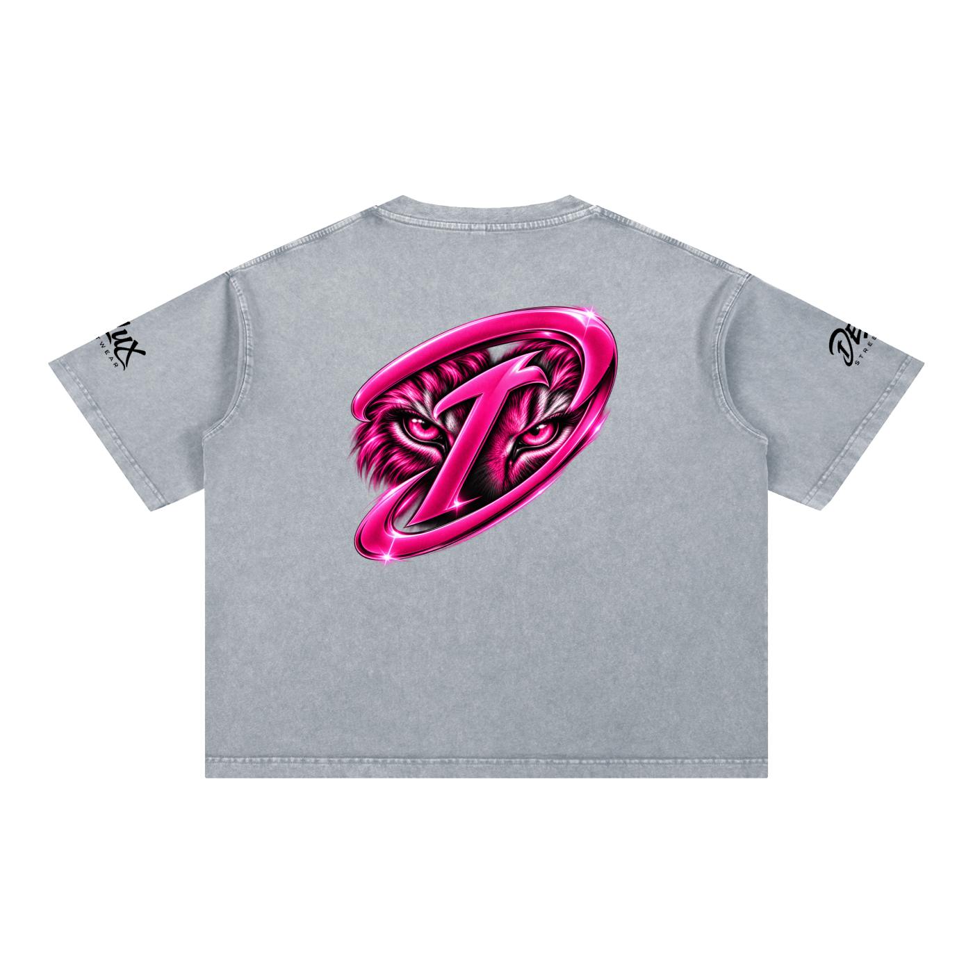 DeLuX Mineral Wash Boxy Cotton T-Shirt