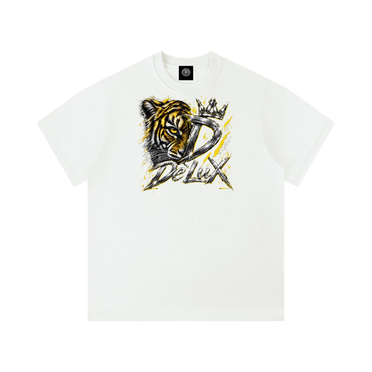 DeLuX Solid Color Regular Fit T-Shirt
