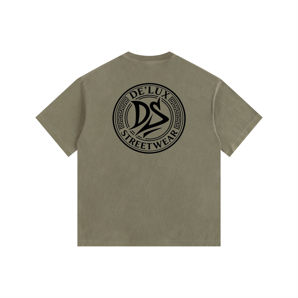 KING II Vintage Washed Oversized Cotton T-Shirt