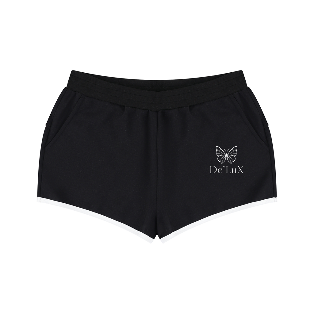 Women's Retro Contrast Binding Shorts