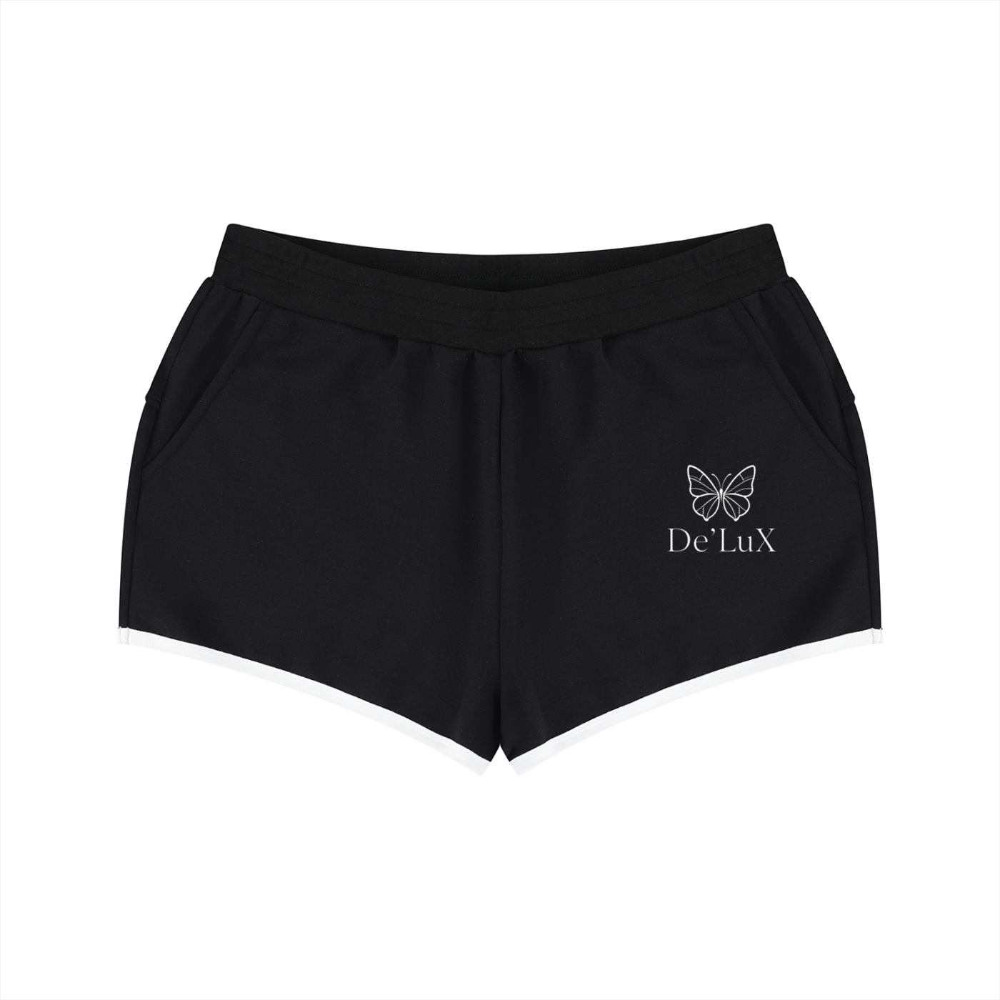 Women's Retro Contrast Binding Shorts