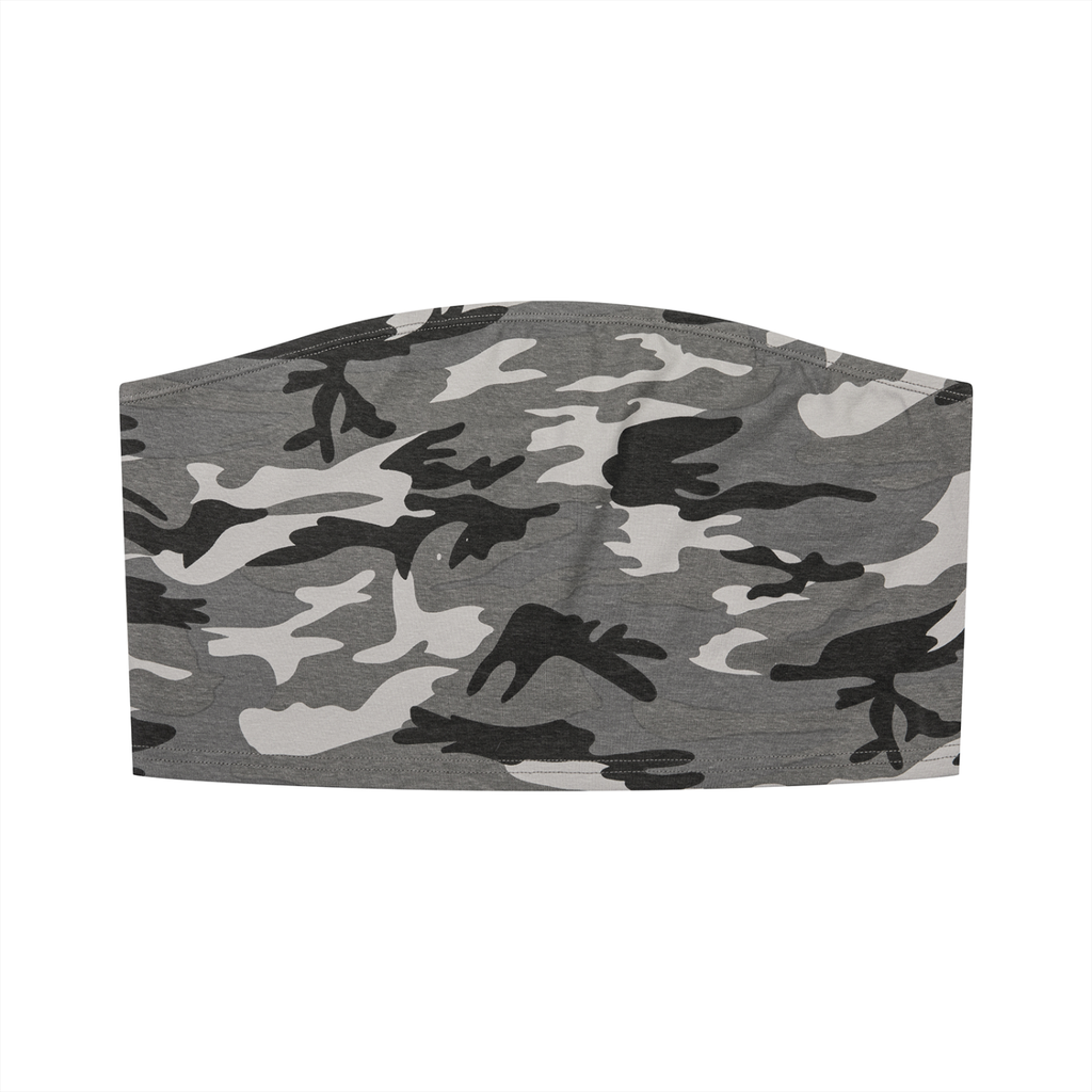 DeLuX Women’s Camo Cropped Tube Top