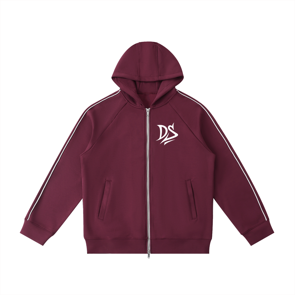 DS Heavyweight Raglan Sleeve Zip Hoodie