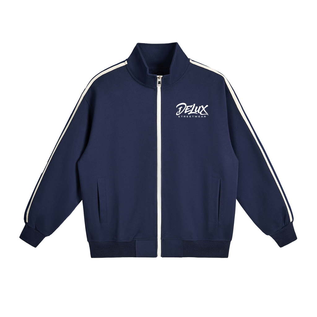 DeLuX Side-Stripe Stand Collar  Jacket