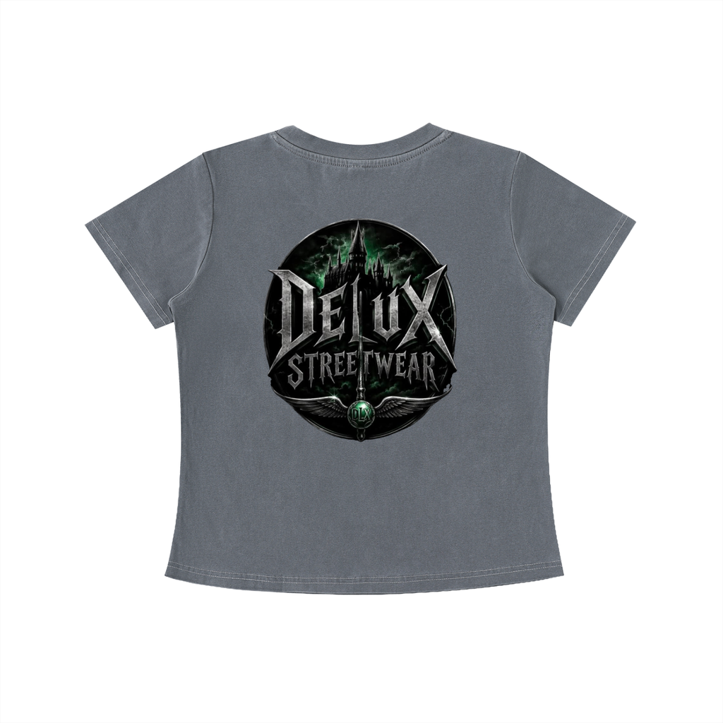 DeLuX Vintage Wash Slim Fit T-shirt