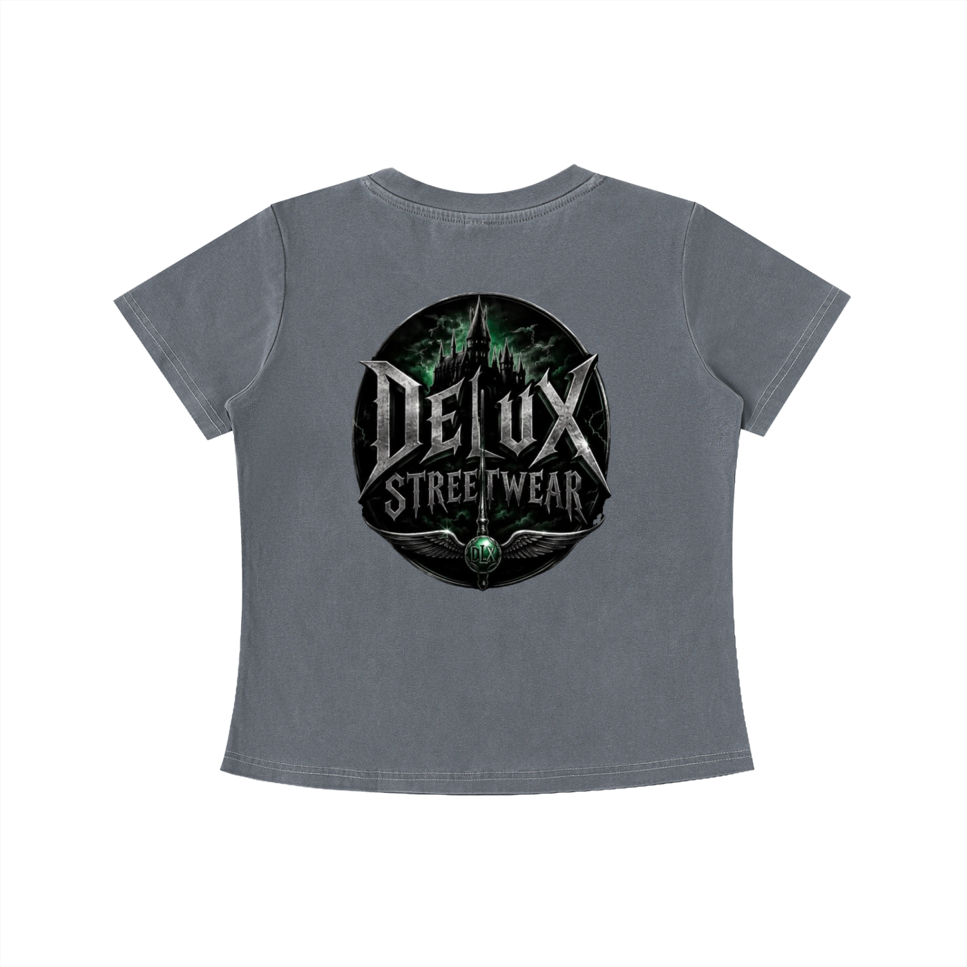 DeLuX Vintage Wash Slim Fit T-shirt