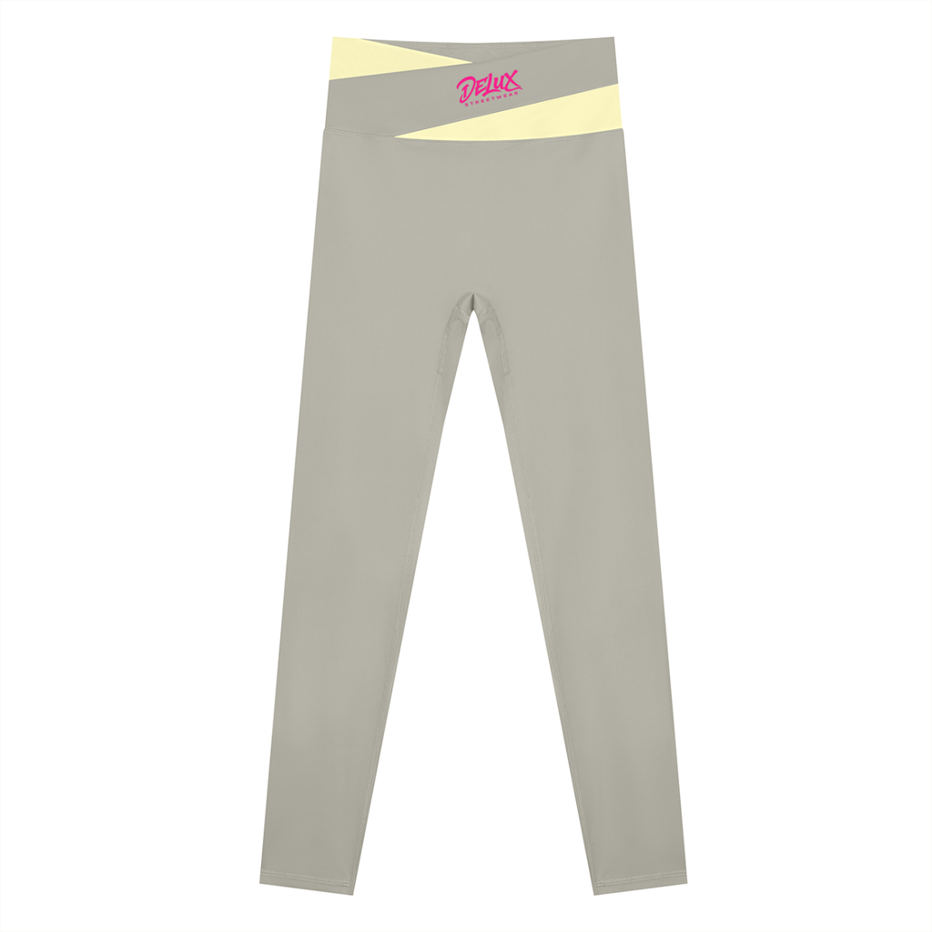 DeLuX Women's Color Block Yoga Leggings