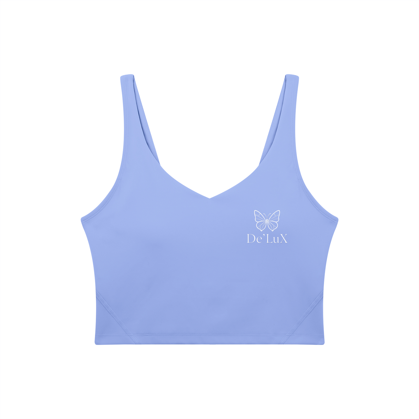 Women's V-Neck Yoga Sports Bra