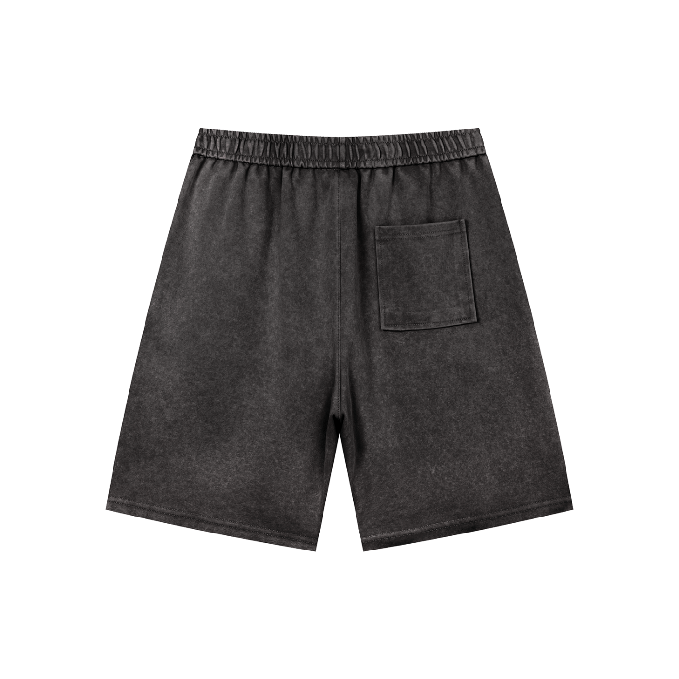 DeLuX Men’s Vintage Wash Drawstring Shorts