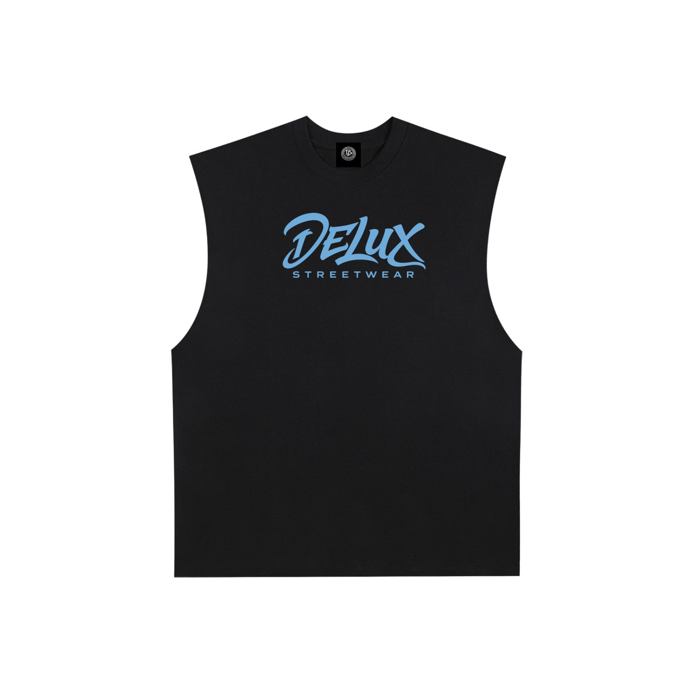 DeLuX Raw Edge Cotton Tank Top