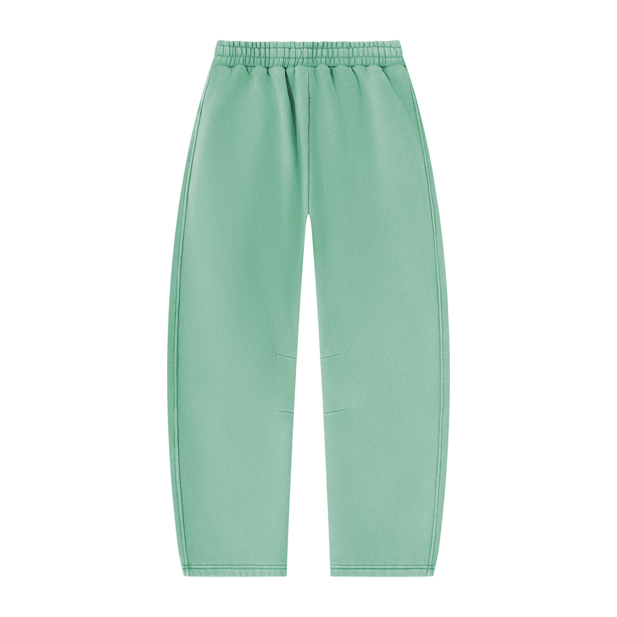 DeLuX  Vintage Wash Barrel Leg Fleece Sweatpants