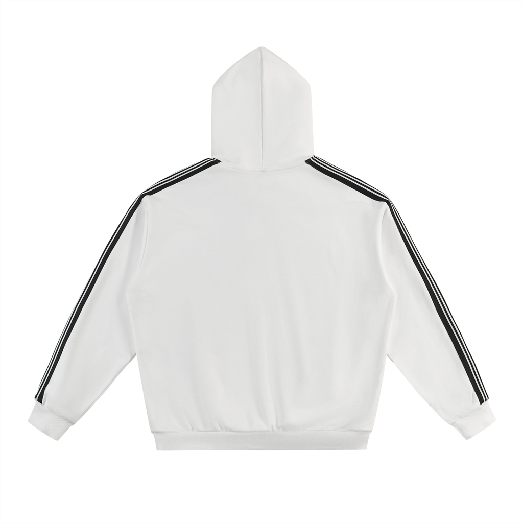DeLuX Side Stripe Drop-Shoulder Hoodie