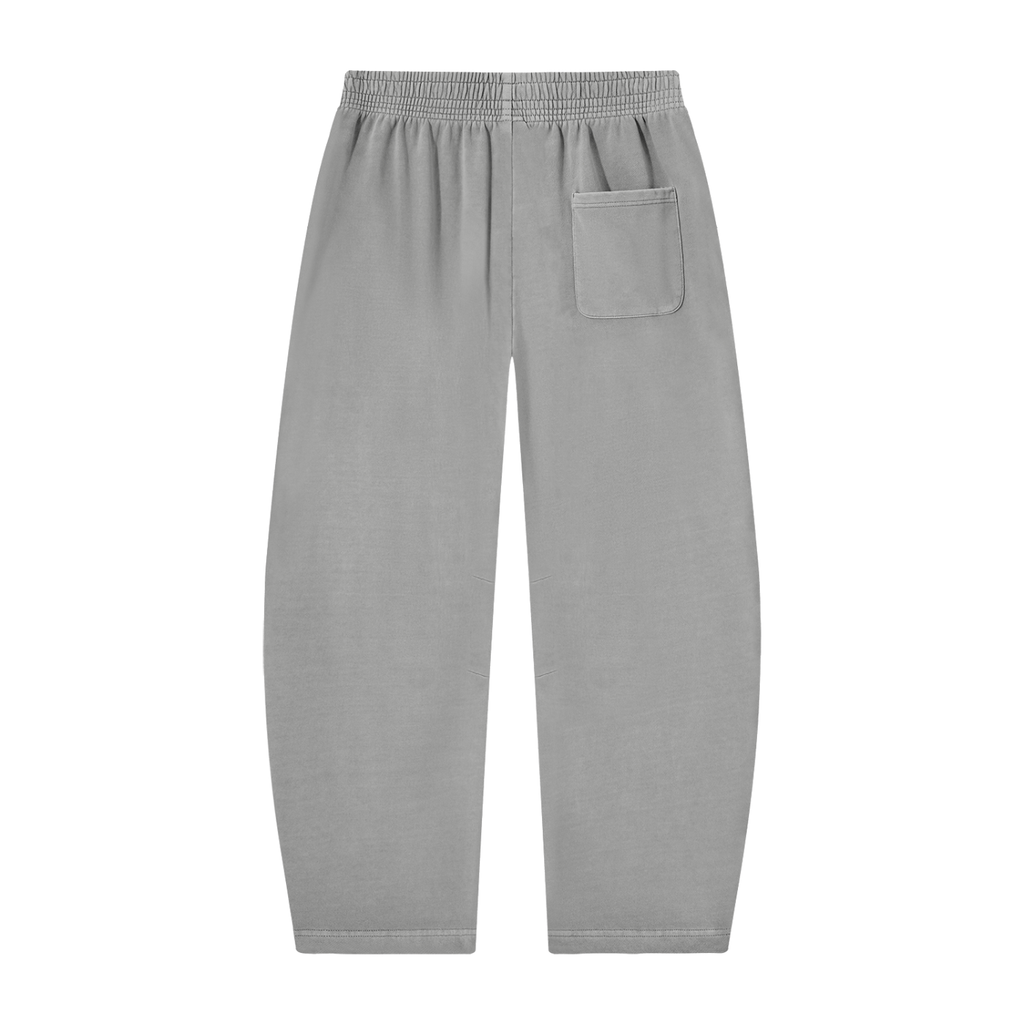 DeLuX Vintage Washed Barrel Leg Sweatpants
