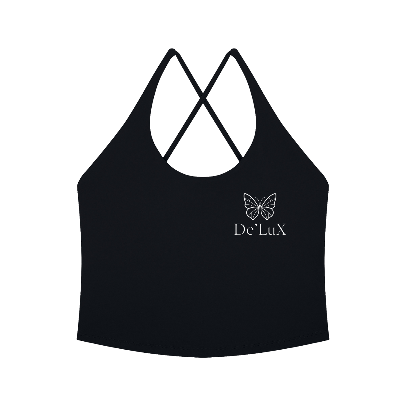 DeLuX Women's Tight Halter Yoga Tank Top