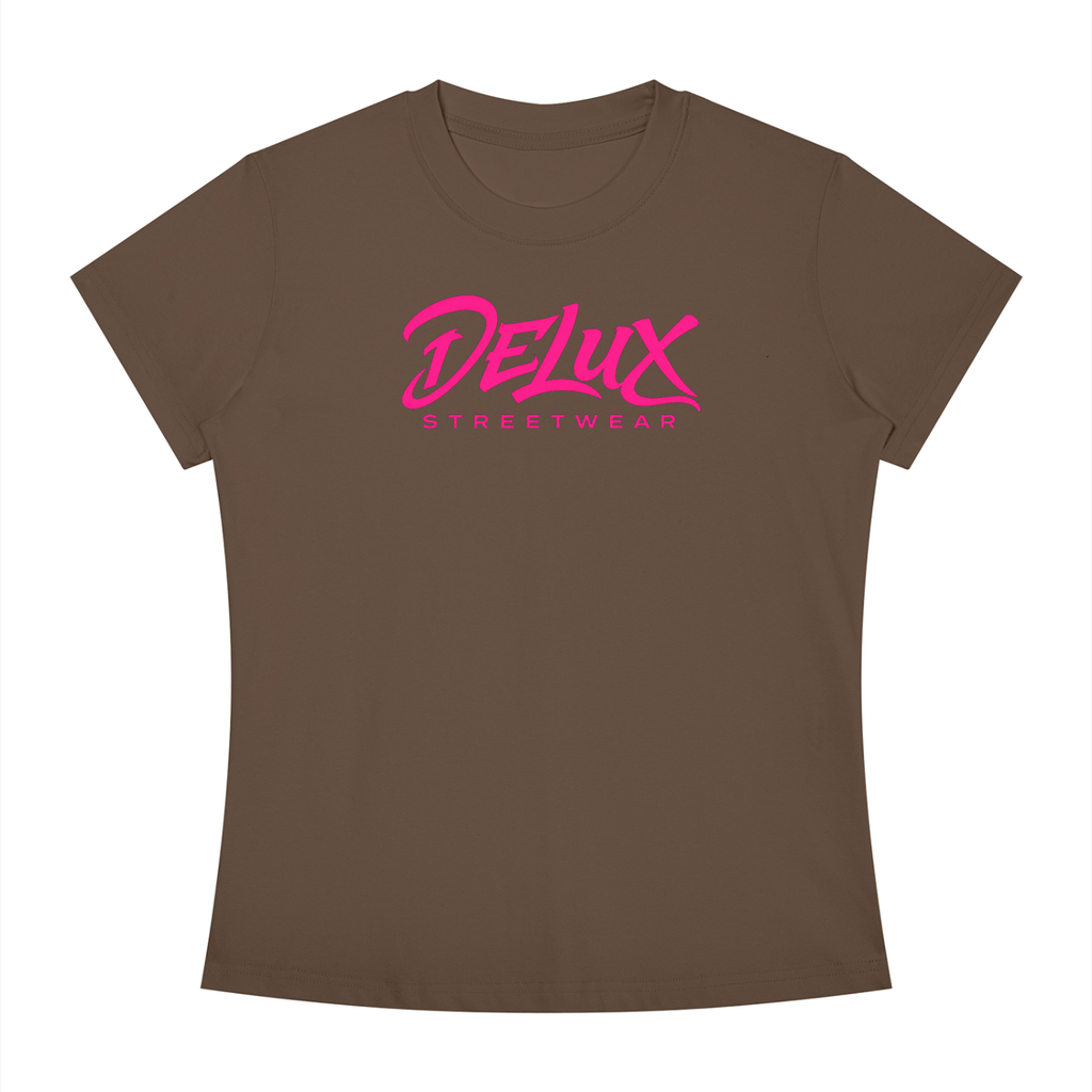 DeLuX Women's Slim Fit Crewneck T-Shirt