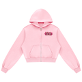 DeLuX Women's Mineral Wash Full Zip Hoodie