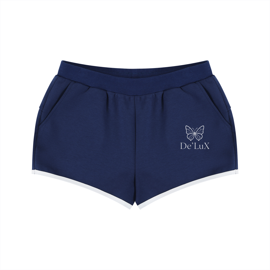 Women's Retro Contrast Binding Shorts