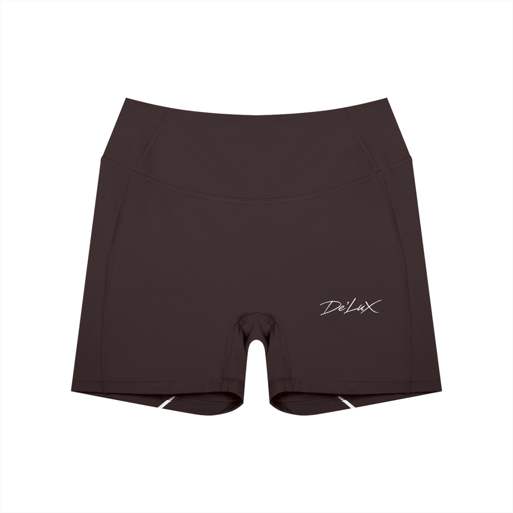 DeLuX Women’s High Waisted Yoga Shorts