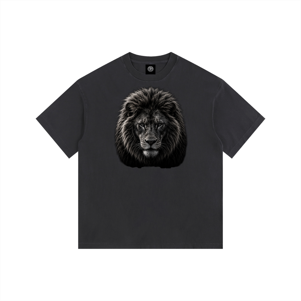 KING II Vintage Washed Oversized Cotton T-Shirt