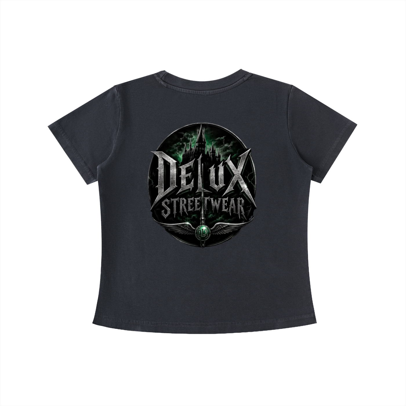 DeLuX Vintage Wash Slim Fit T-shirt