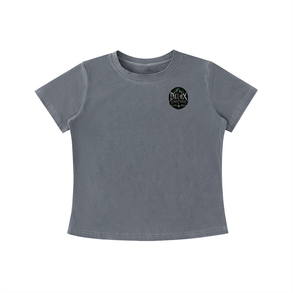DeLuX Vintage Wash Slim Fit T-shirt