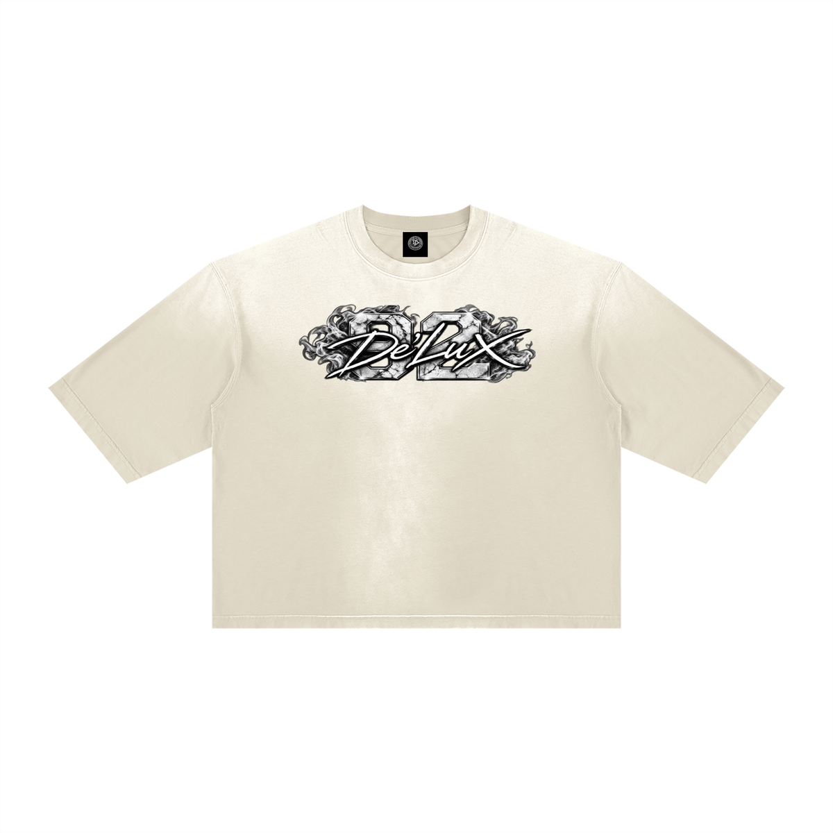 DeLuX Vintage Wash Sunfade Boxy T-Shirt