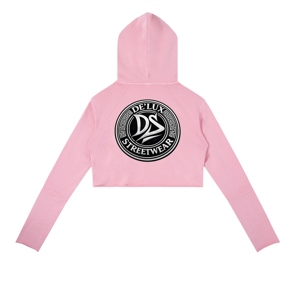 Vintage Washed Raw Edge Hoodie