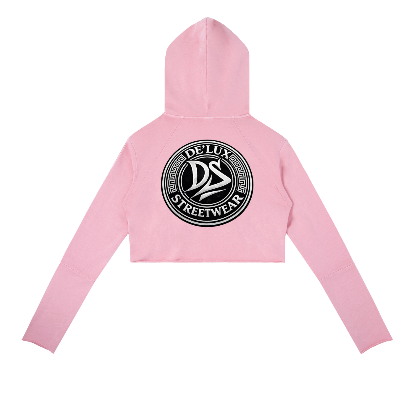 Vintage Washed Raw Edge Hoodie