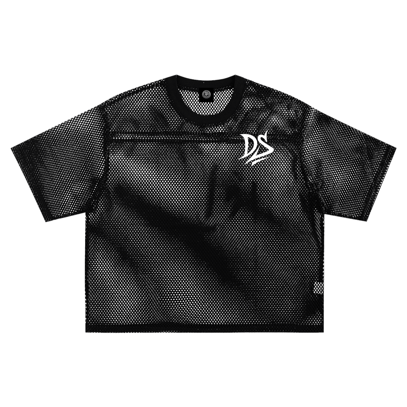See-through Boxy Net T-Shirt