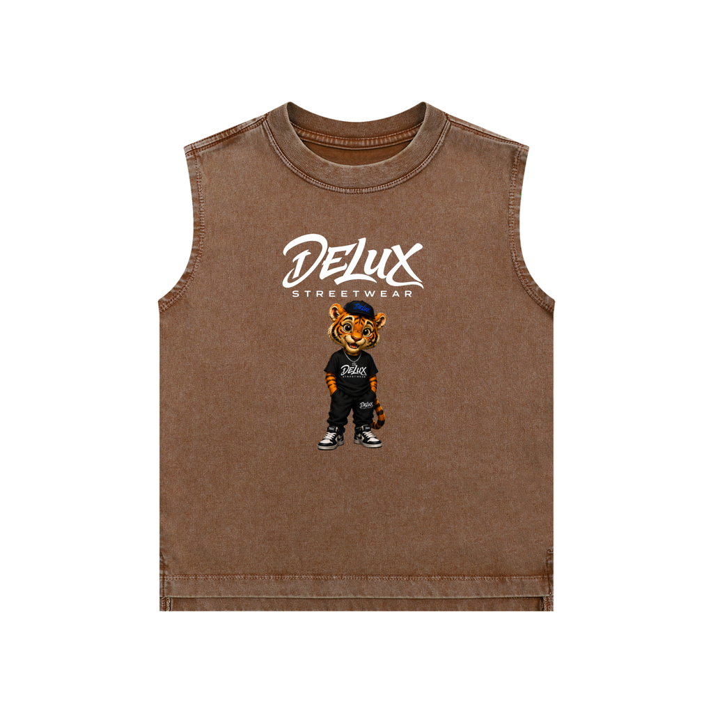 DeLuX Cartoon Snow Washed Kids' Tank Top