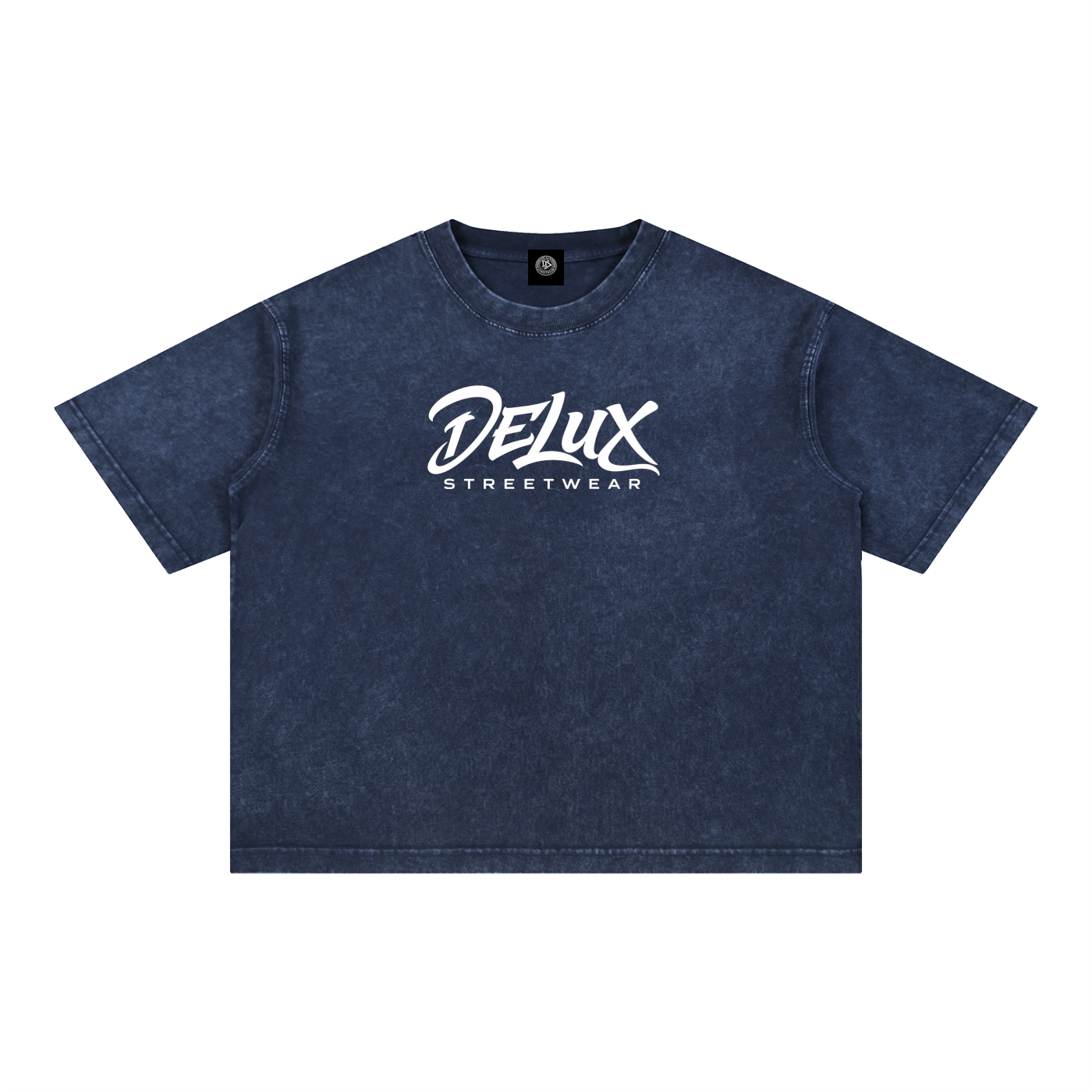 DeLuX Mineral Wash Boxy Cotton T-Shirt