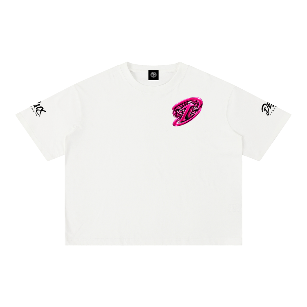 DeLuX Mineral Wash Boxy Cotton T-Shirt