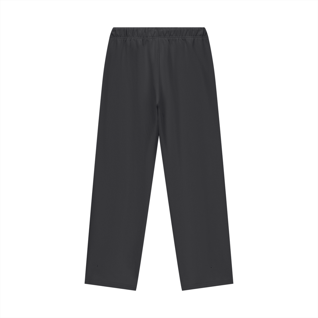 DeLuX Peach Heavyweight Fleece Straight Leg Pants