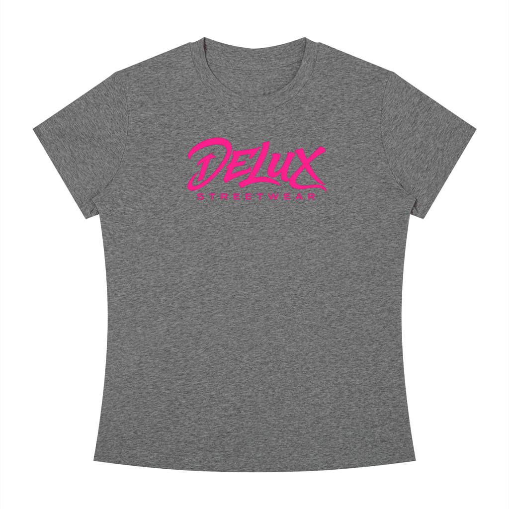 DeLuX Women's Slim Fit Crewneck T-Shirt