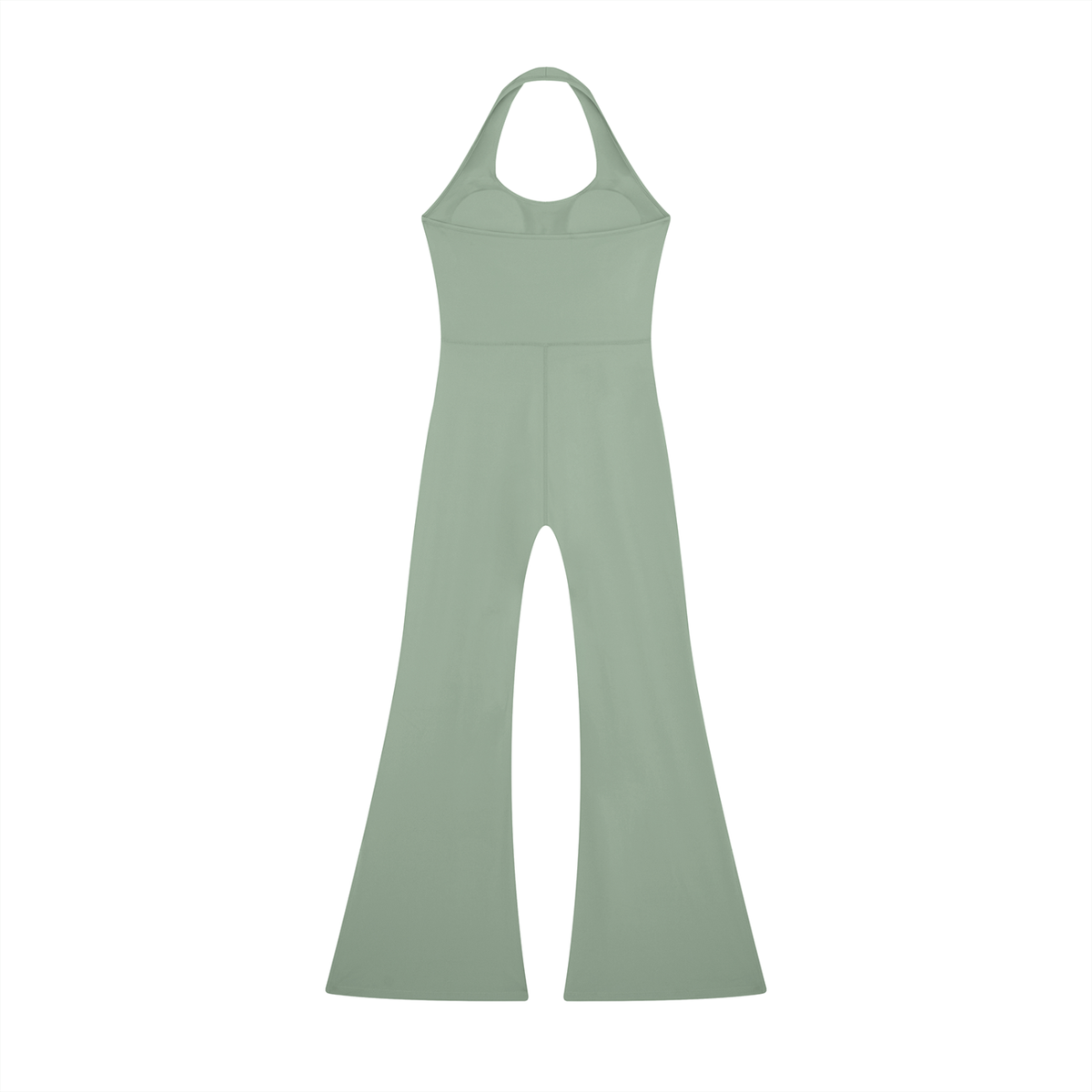 DeLuX Women’s Halter Flared Jumpsuit