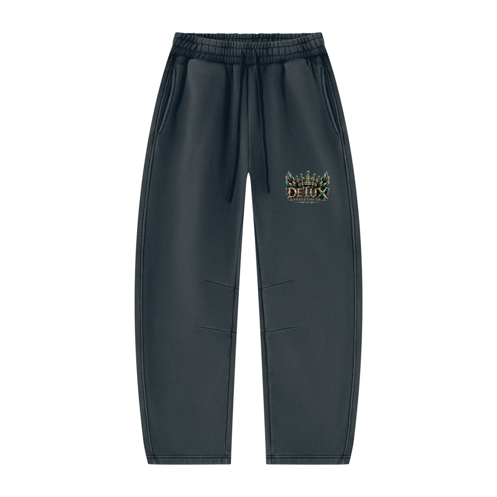 DeLuX Barrel Leg Fleece Sweatpants