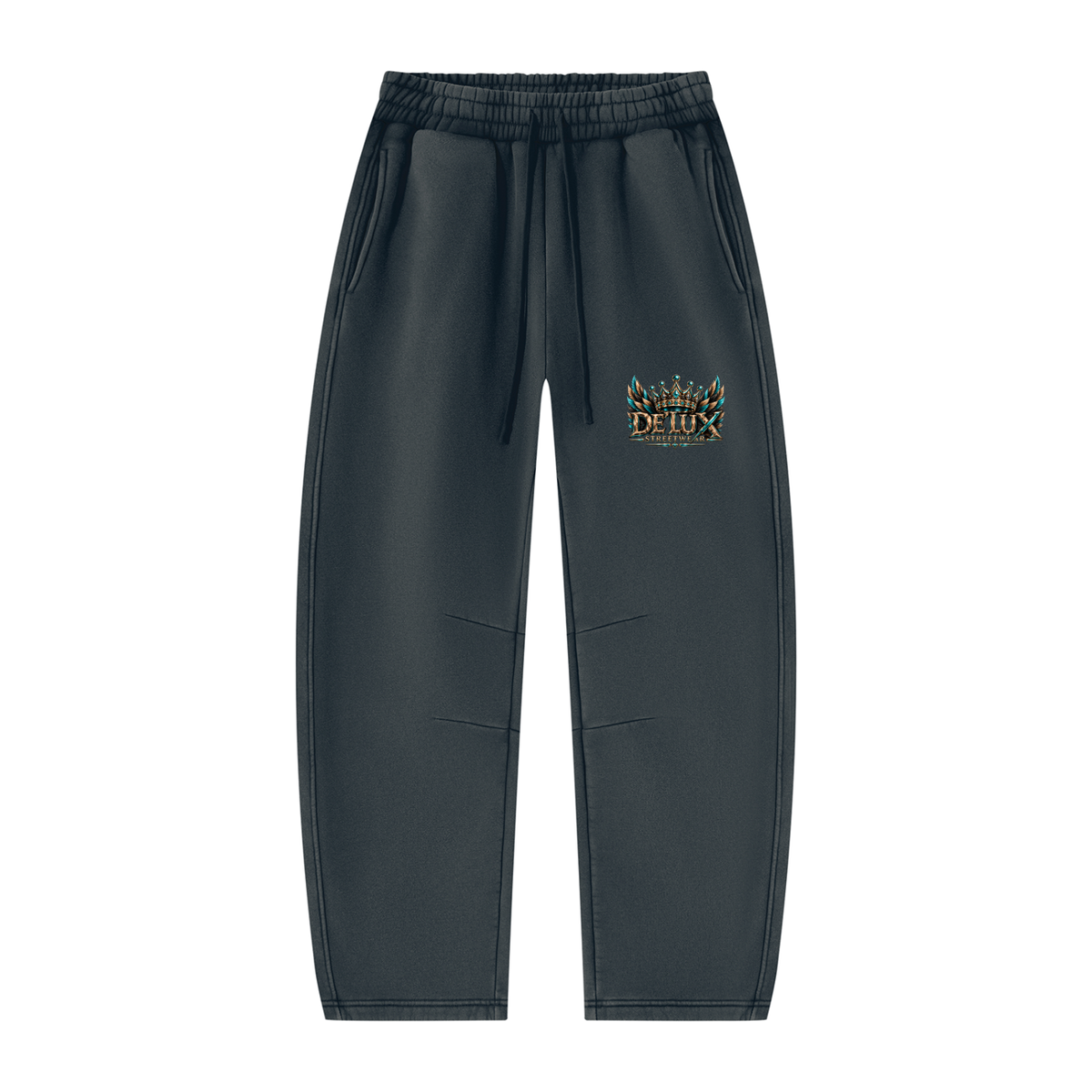 DeLuX Barrel Leg Fleece Sweatpants