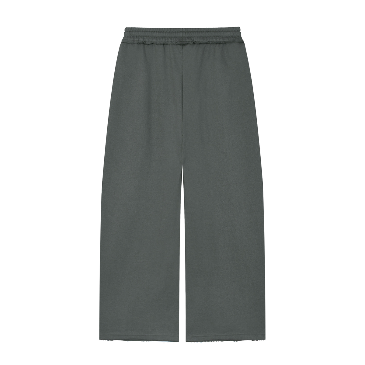 DeLuX Women’s Wide Leg Raw Edge Sweatpants