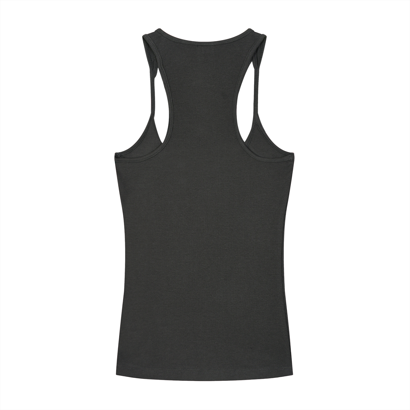 DeLuX Slim Fit Ribbed Racerback Tank Top