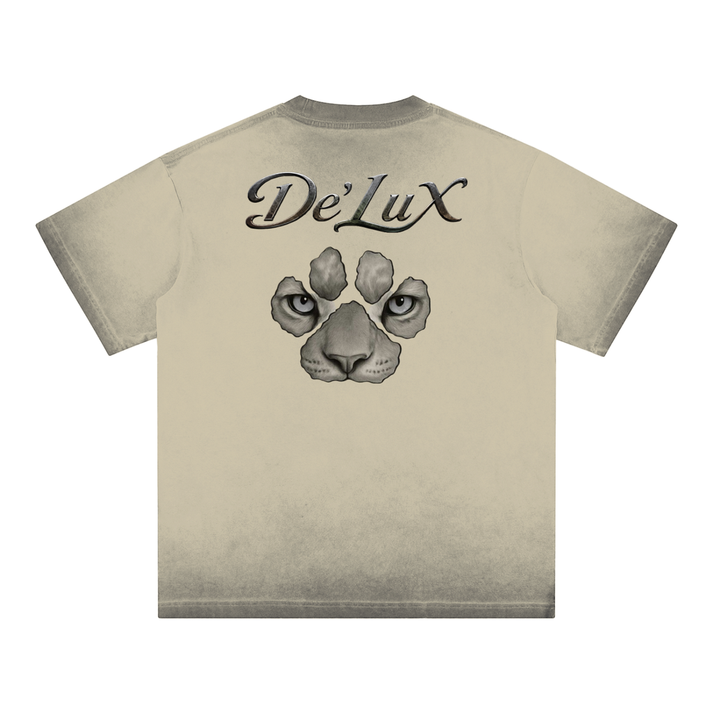 DeLuX Reverse Dyed Loose Cotton T-Shirt